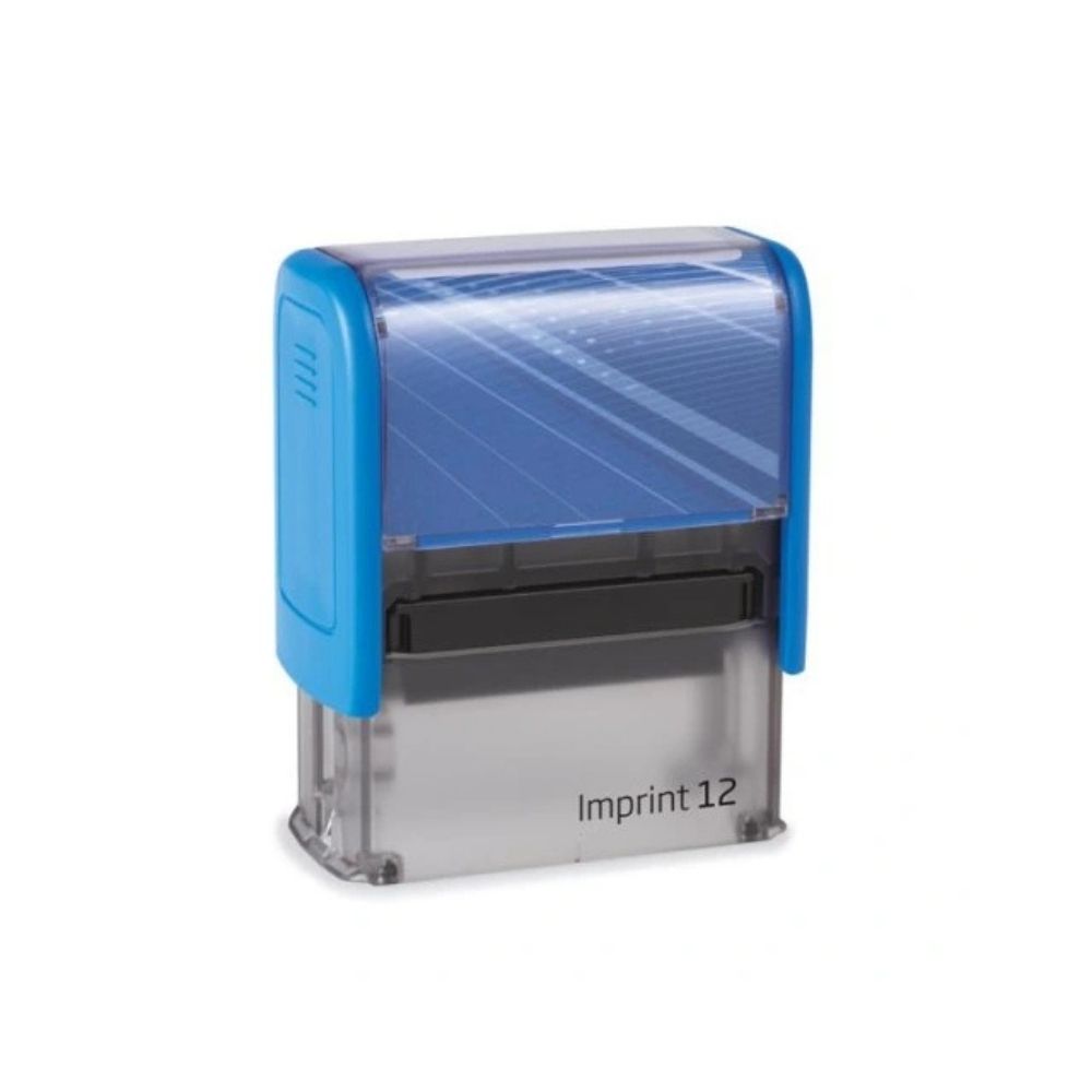 Trodat Imprint 2 Otomatik Kaşe 47x18 mm – Mavi Keçe