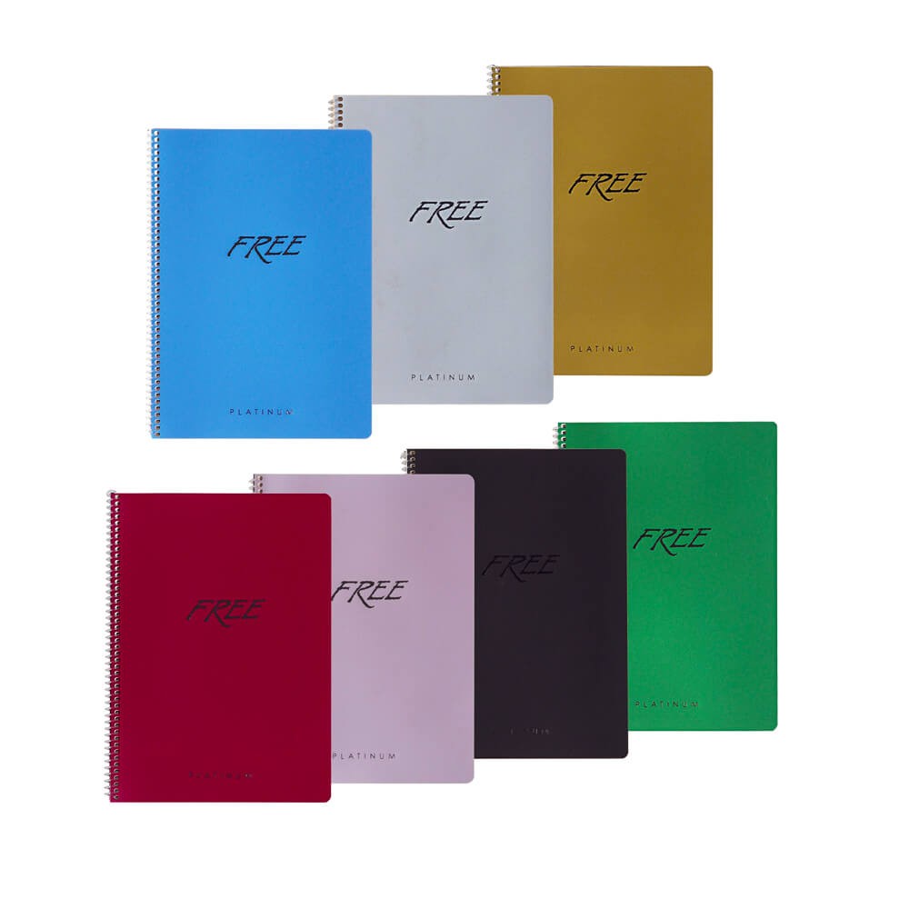 Keskin Color Defter Free Platinum Pp Kapak A4 80 Yaprak Kareli