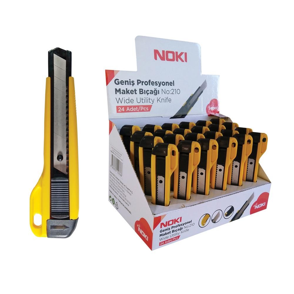 Noki Maket Bıçağı Geniş Profesyonel No:210