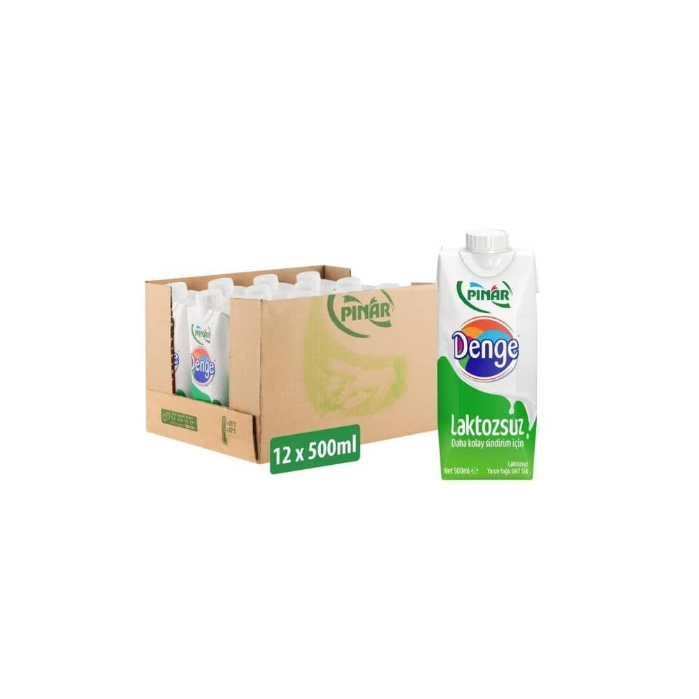 Pınar Süt Denge Laktozsuz 500 ml 12'li