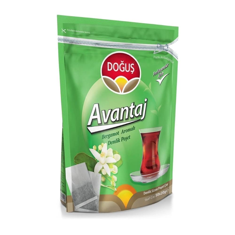 Doğuş Çay Avantaj Bergamot Aromalı Demlik Poşet 25x40 gr