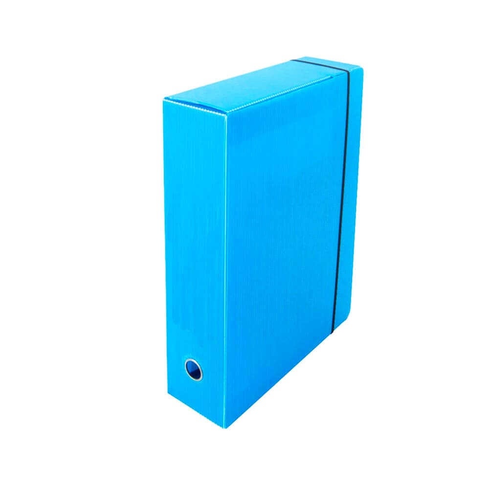 Universal Proje Klasörü Lastikli Geniş 29x36x15 cm Mavi
