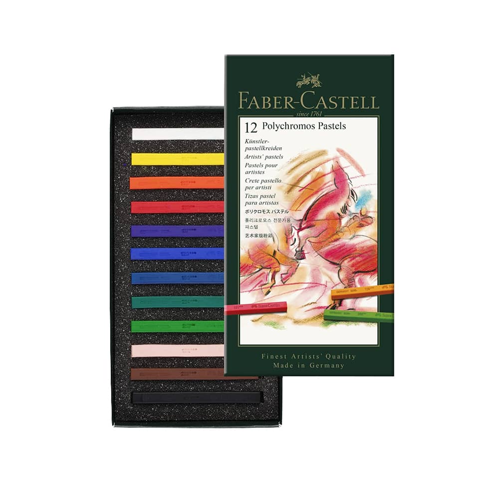 Faber-Castell Pastel Boya Polychromos 12'li