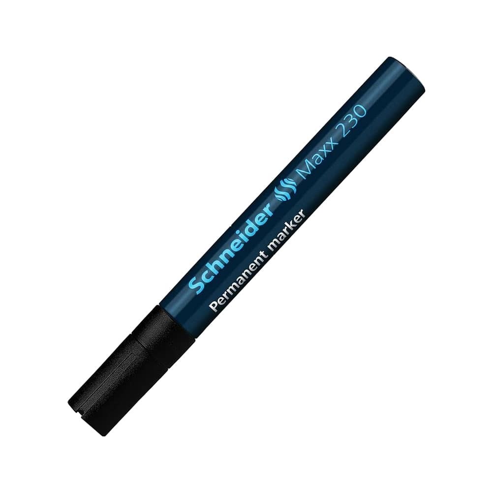 Schneider Permanent Markör Maxx 230 Mermi Uç 1-3 Mm Siyah