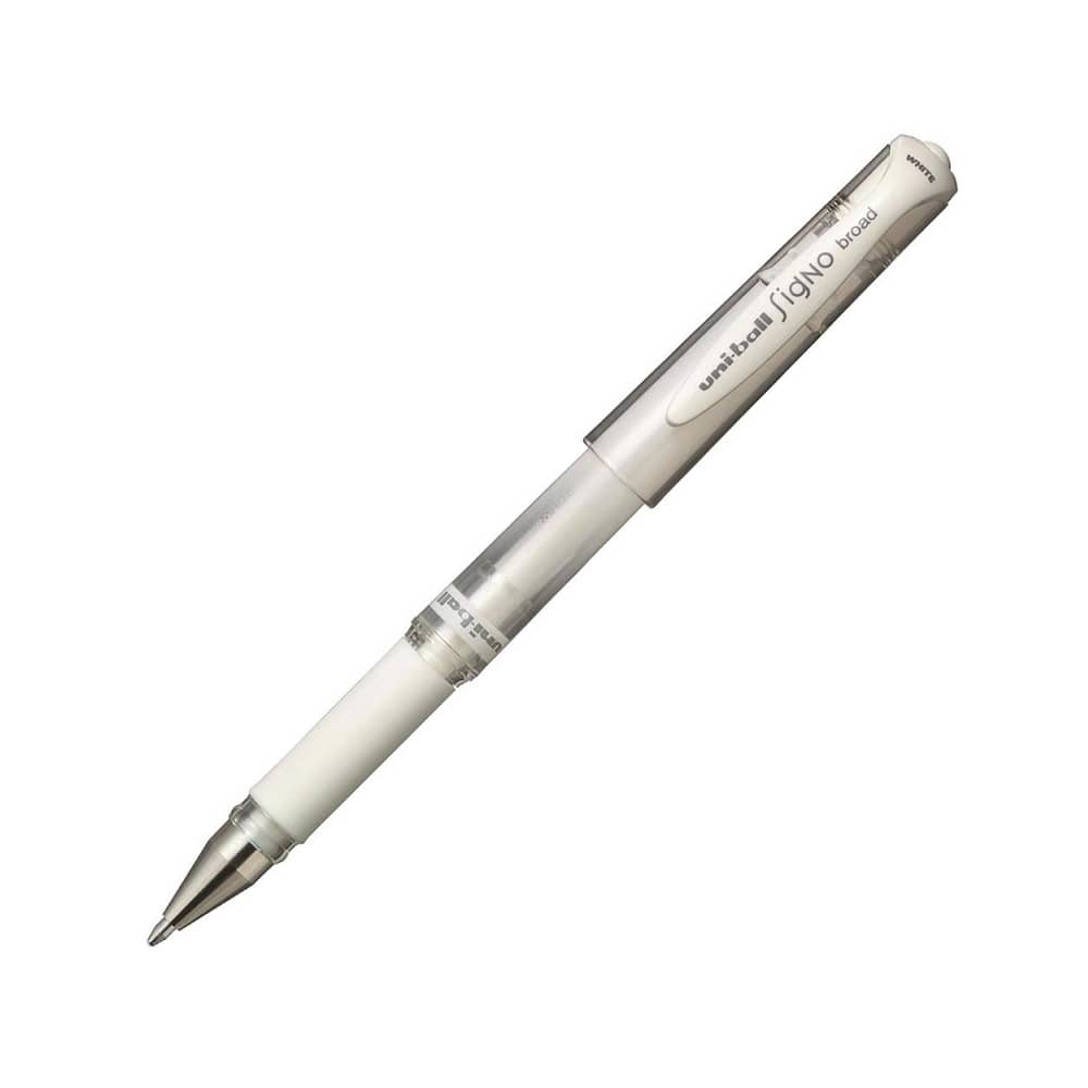 Uni-Ball Roller Kalem Broad 1.0 mm Beyaz