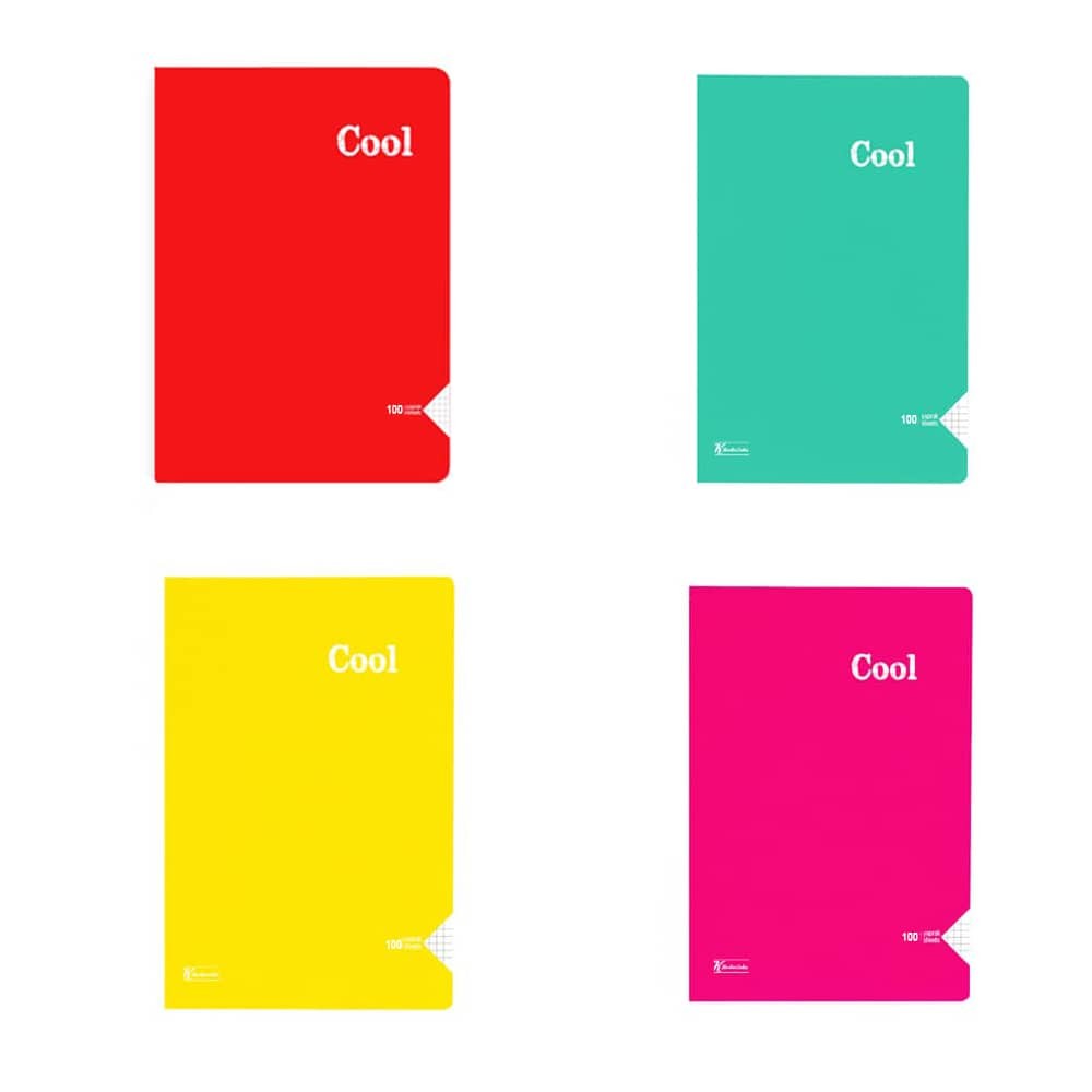 Keskin Color Defter Cool Dikişli Pp Kapak A4 100 Yaprak Kareli