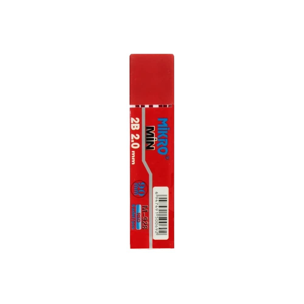 Mikro Min Kurşun Kalem Ucu Kırmızı 2.0 90 mm