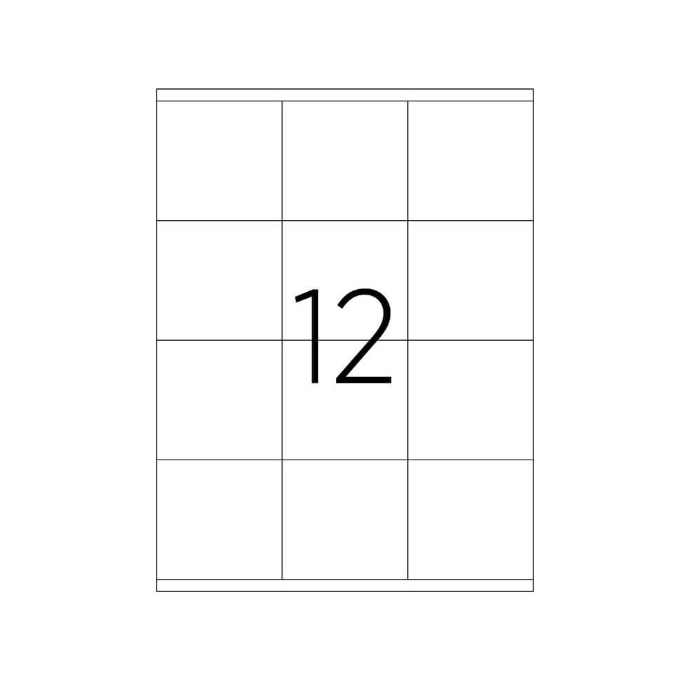 Tanex Laser Etiket 105x48 mm TW-2612