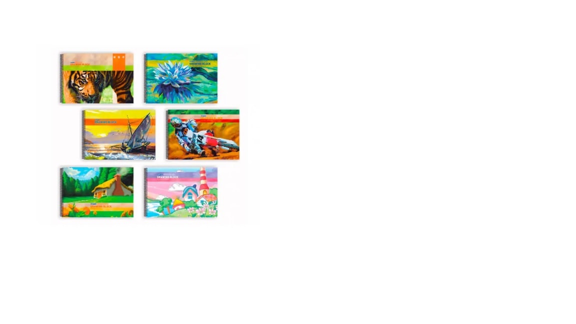 Gıpta Resim Defteri Spiralli 25x35 15 Yaprak