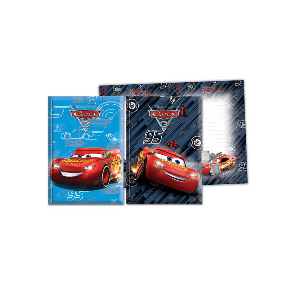 Keskin Color Hatıra Defteri Lüks Cars Kilitli 14x20 cm 104 Yaprak
