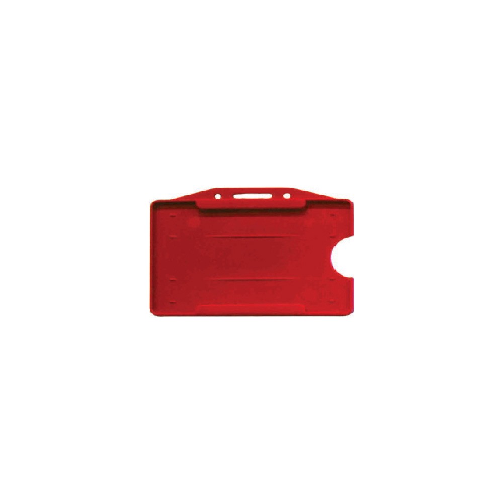 Mapi Kart Kabı Yatay Pvc 54x86 mm Kırmızı 50'li