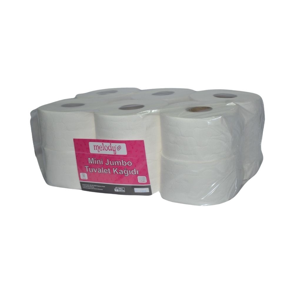 Melody Tuvalet Kağıdı Mini Jumbo 4 kg 12'li