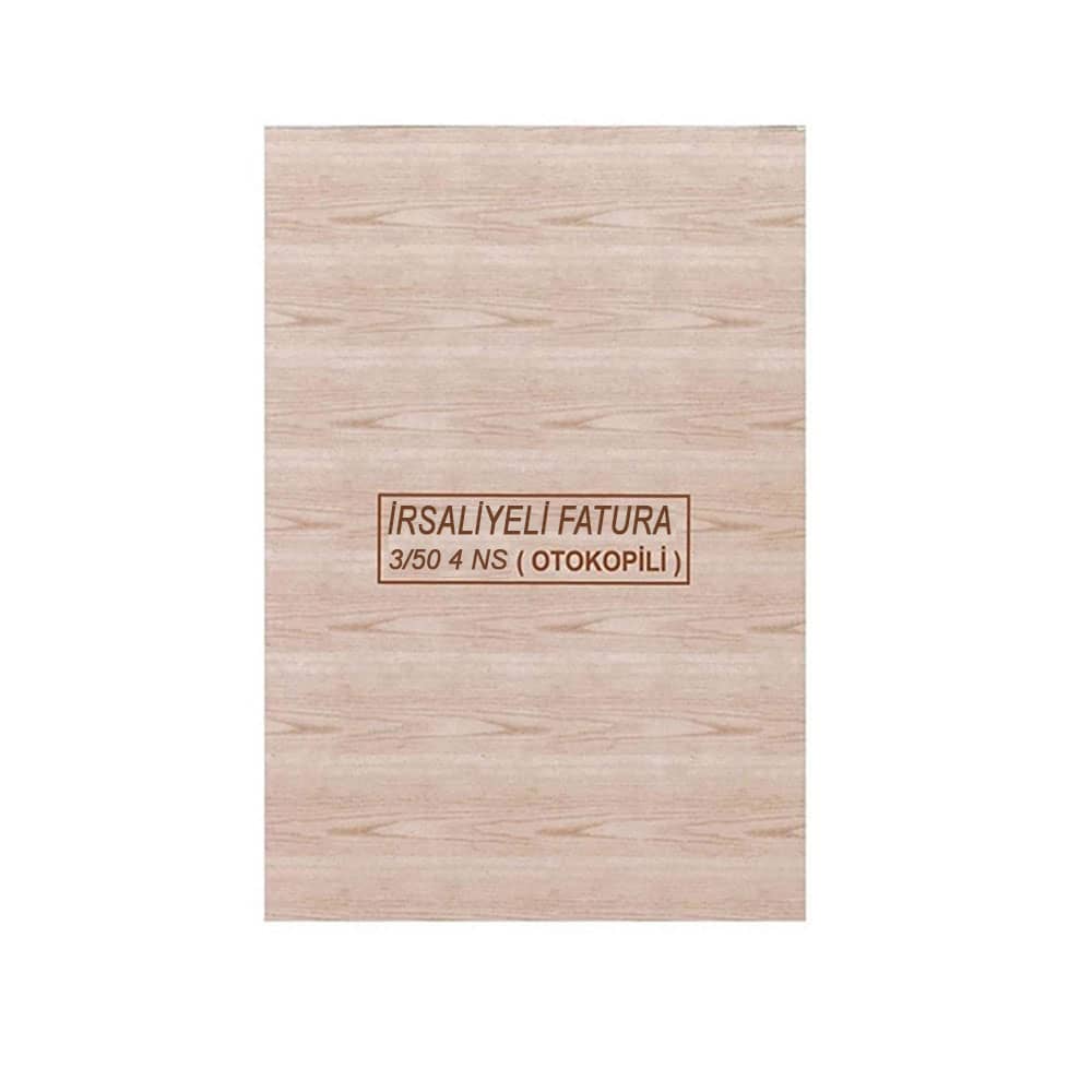 Dilman İrsaliyeli Fatura Otokopili 4 Nüsha 3x50