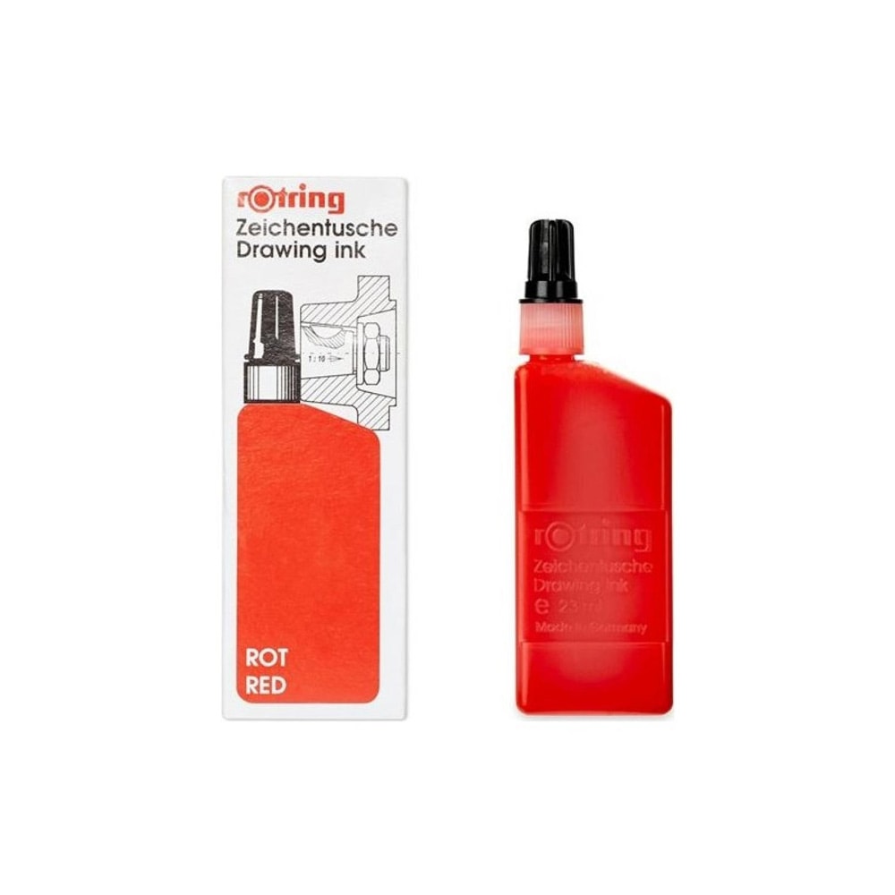 Rotring Rapido Mürekkebi 23 ml Kırmızı 0216040
