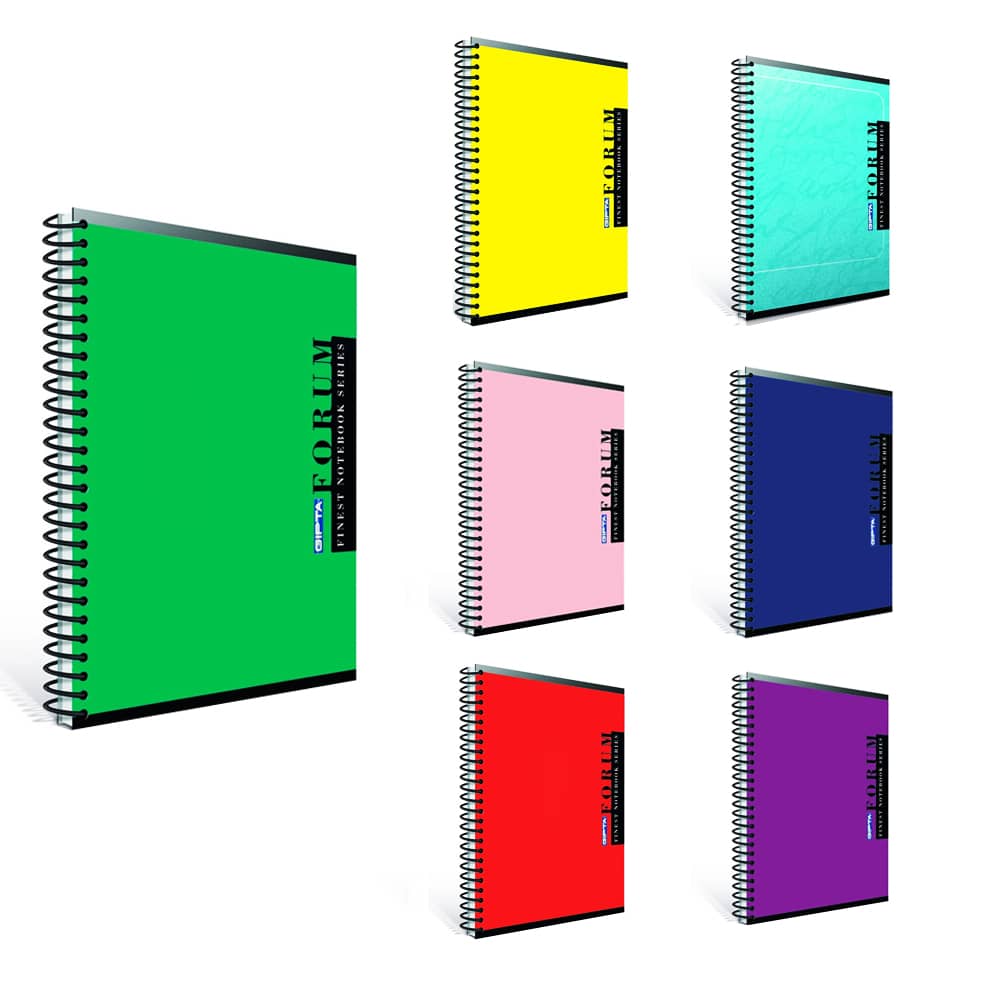 Gıpta Defter Forum Spiralli Karton Kapak A4 120 Yaprak Kareli