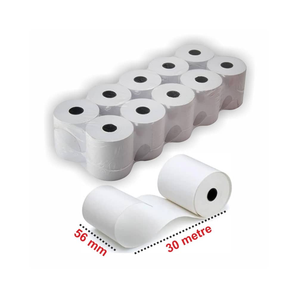Kahraman Hesap Makinesi Rulosu 56x30 mt 10'lu
