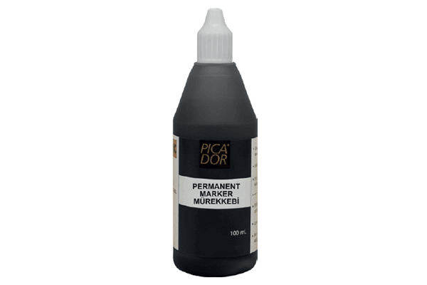 PERMANENT MARKÖR MÜREKKEBİ 100ML MAVİ