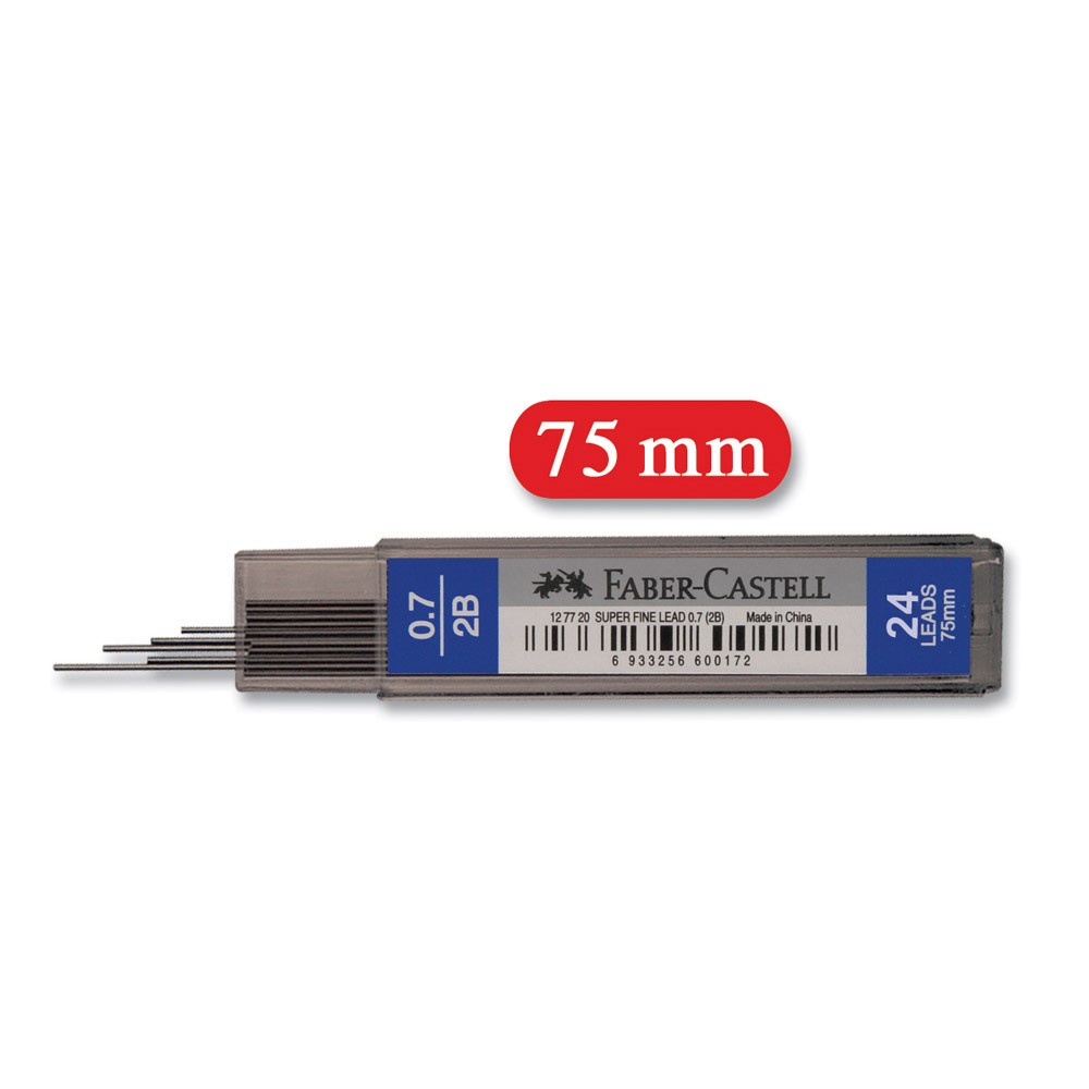Faber-Castell Super Fine Min 2B Uç 75 mm 0.7 mm
