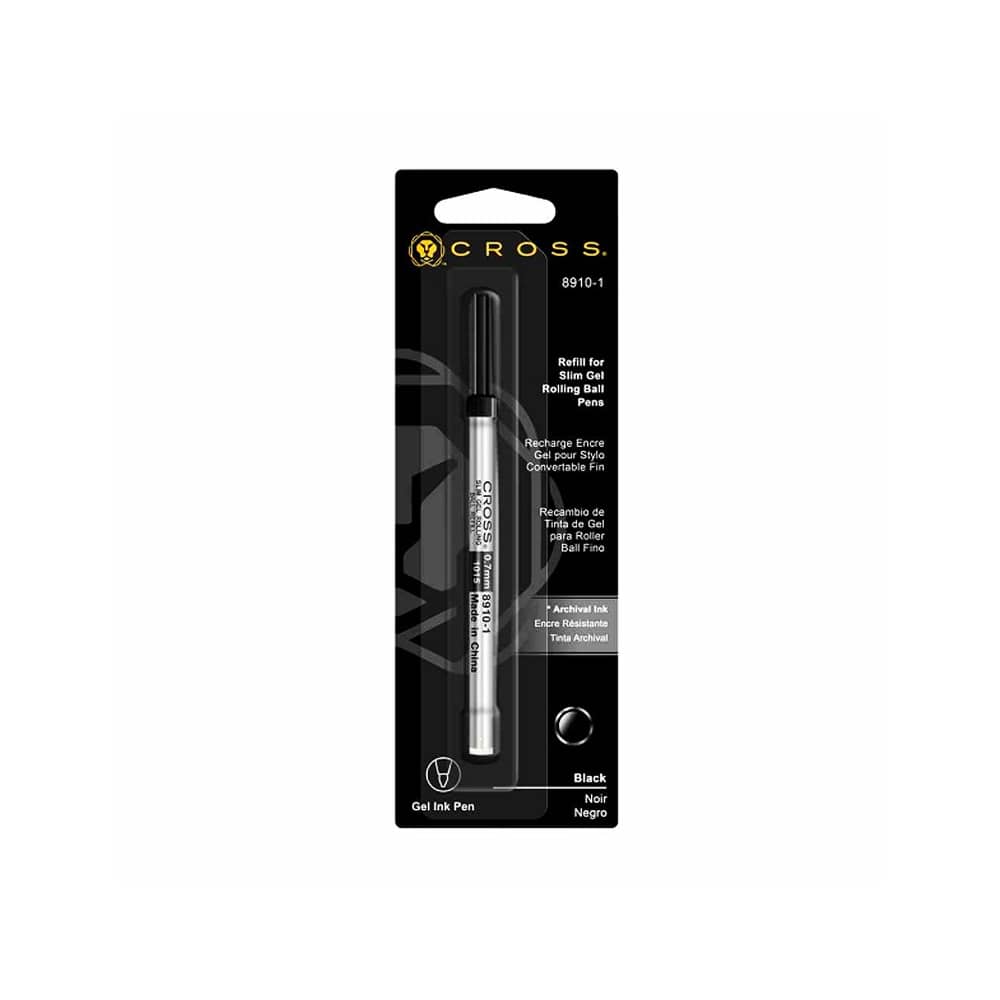 Cross Roller Kalem İnce Jel Refilli 8910-1 Siyah