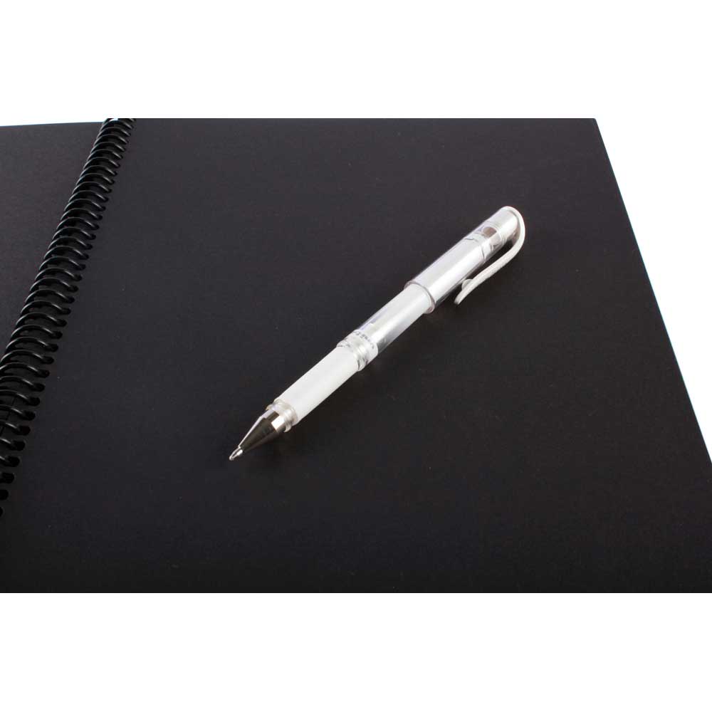 Uni-Ball Roller Kalem Broad 1.0 mm Beyaz