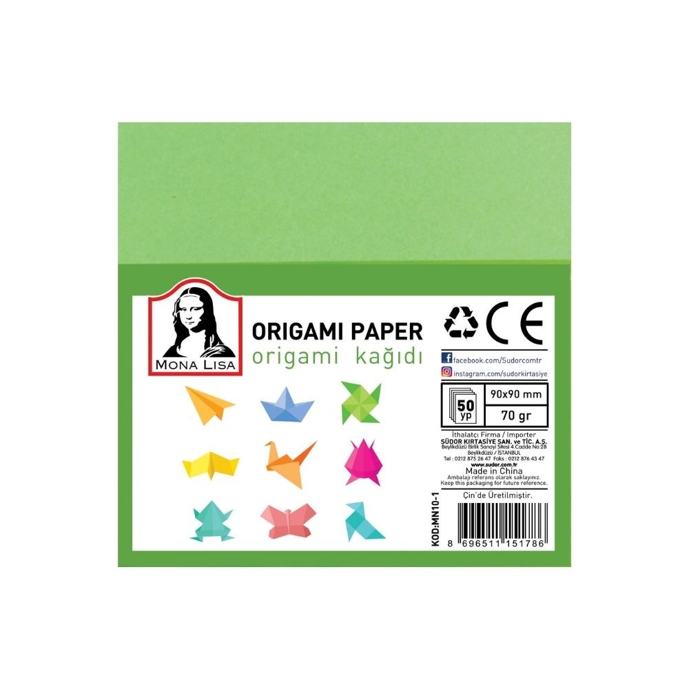 Südor Origami Kağıdı 8.9x8.9 cm