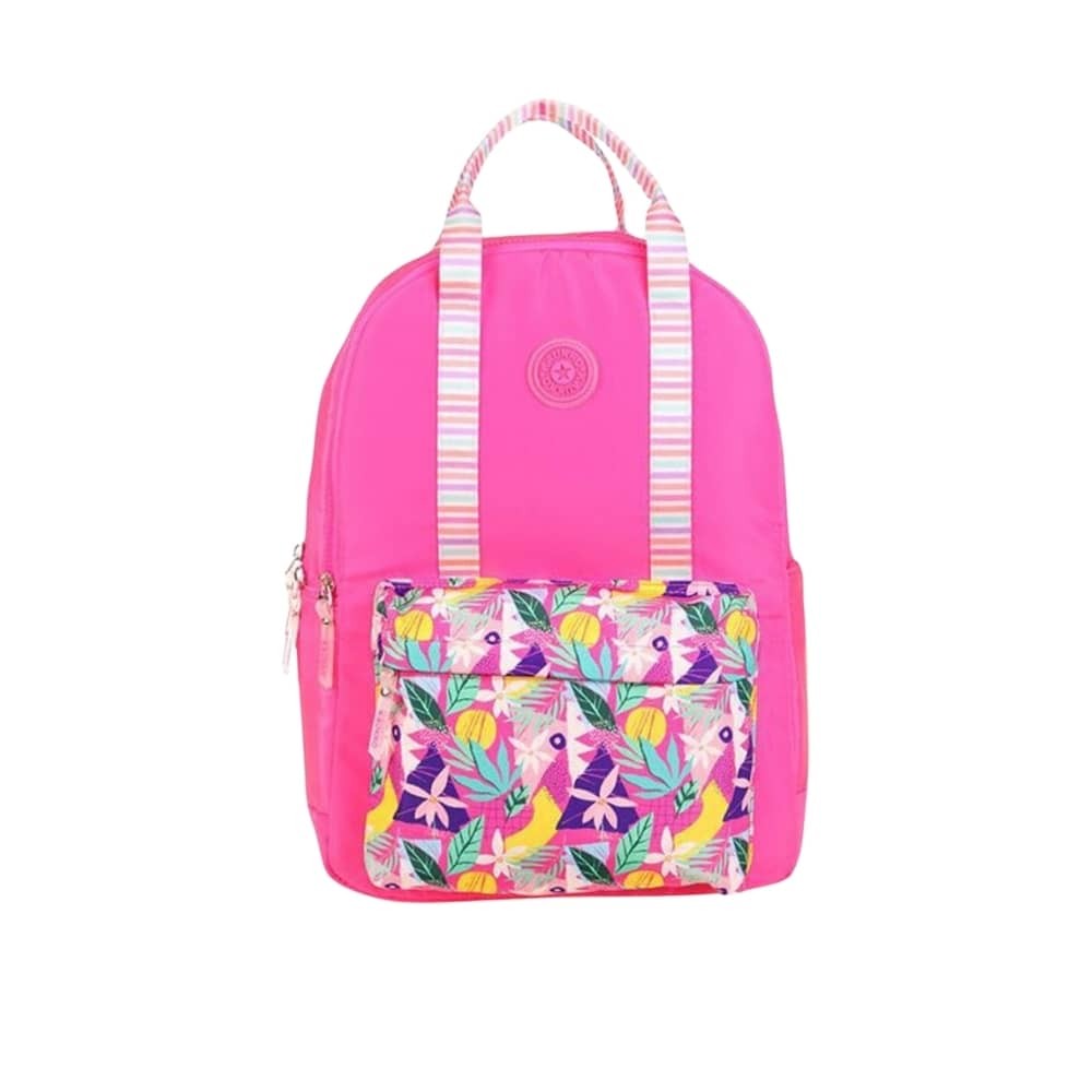 Kaukko Sırt Çantası Double Stripe Pink