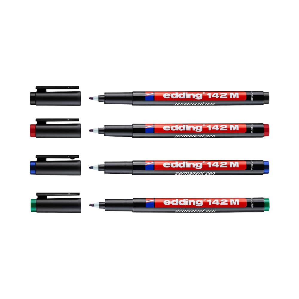 Edding Asetat Kalemi 1 mm Set Karışık 4'lü