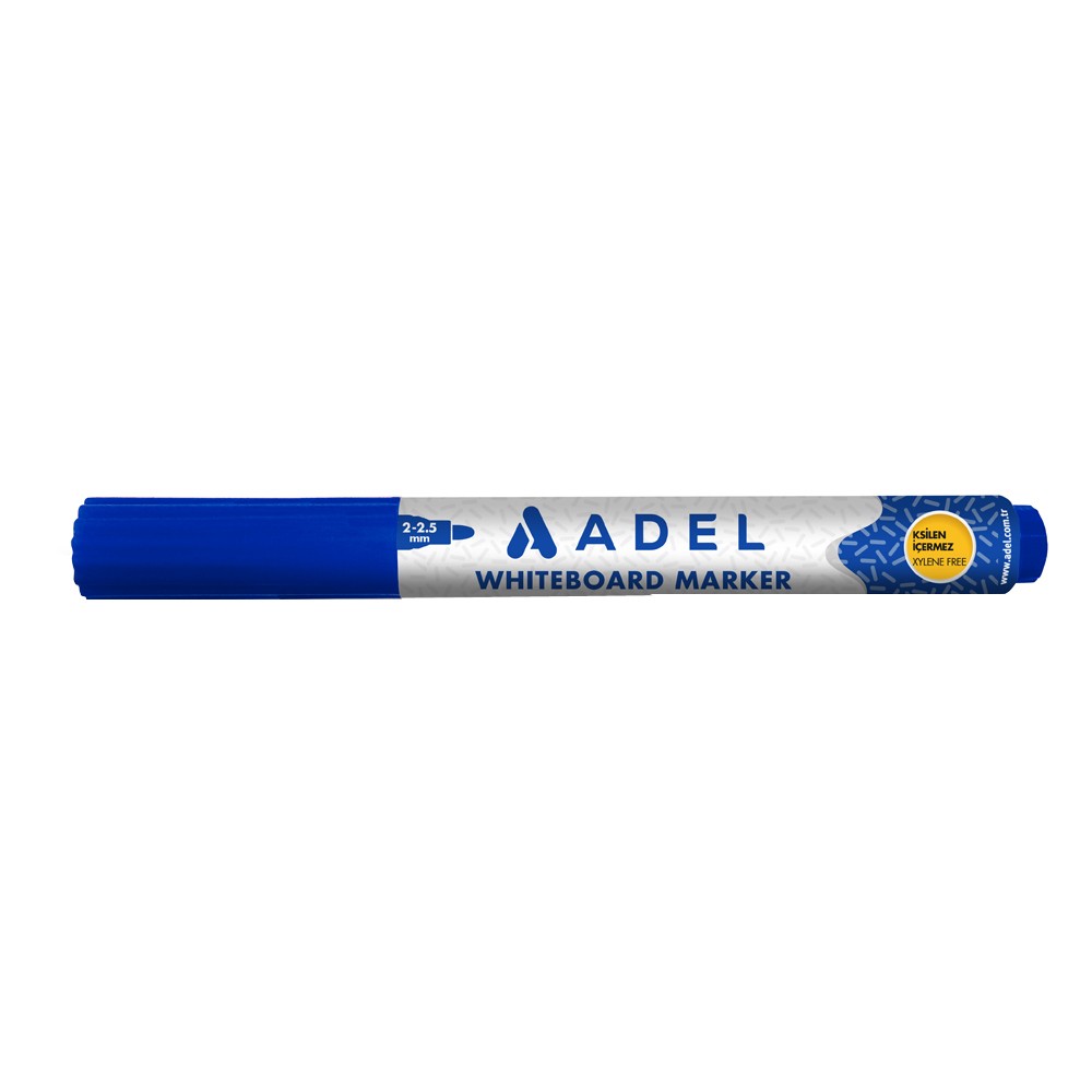 Adel Beyaz Tahta Kalemi Mavi