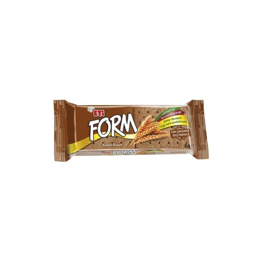 Eti Form Tam Çavdarlı Ekşi Mayalı Bisküvi 45 gr x 24