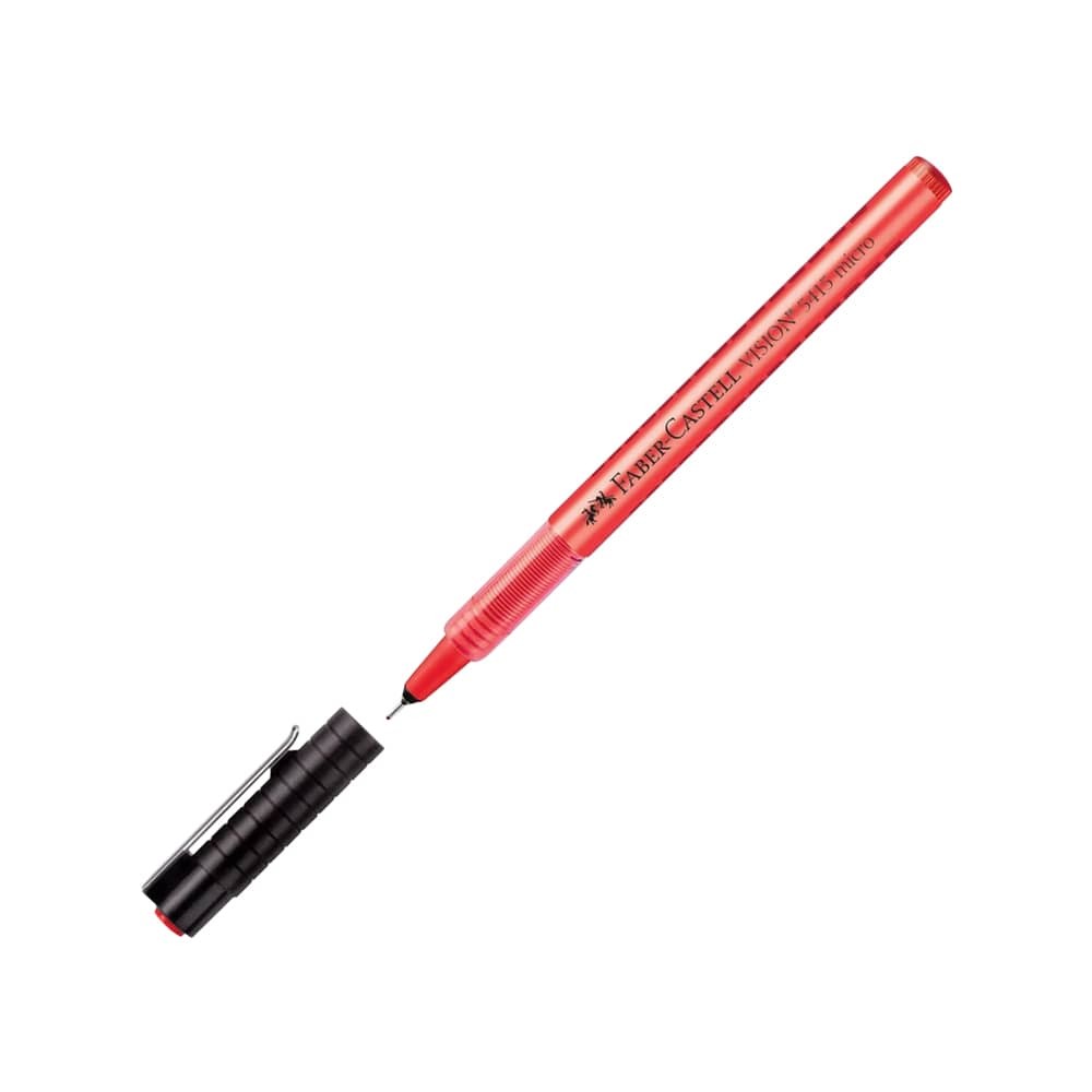 Faber-Castell Roller Kalem Vision 5415 0.3 mm Kırmızı