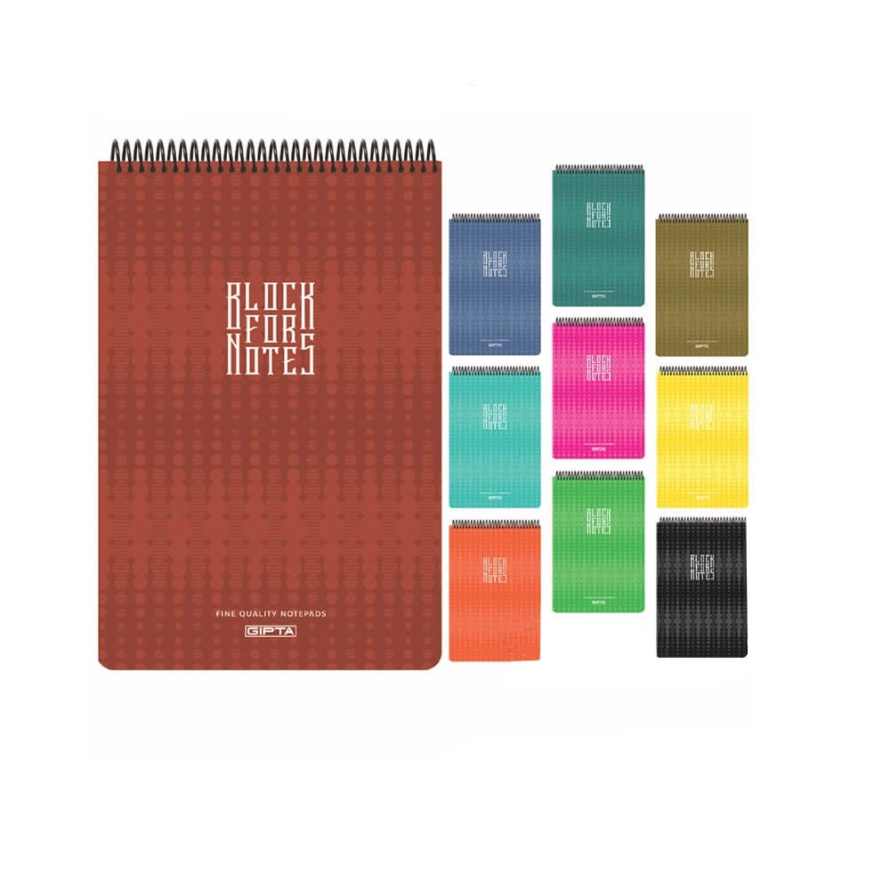 Gıpta Bloknot Block For Notes Spiralli Pp Kapak A4 100 Yaprak Çizgili