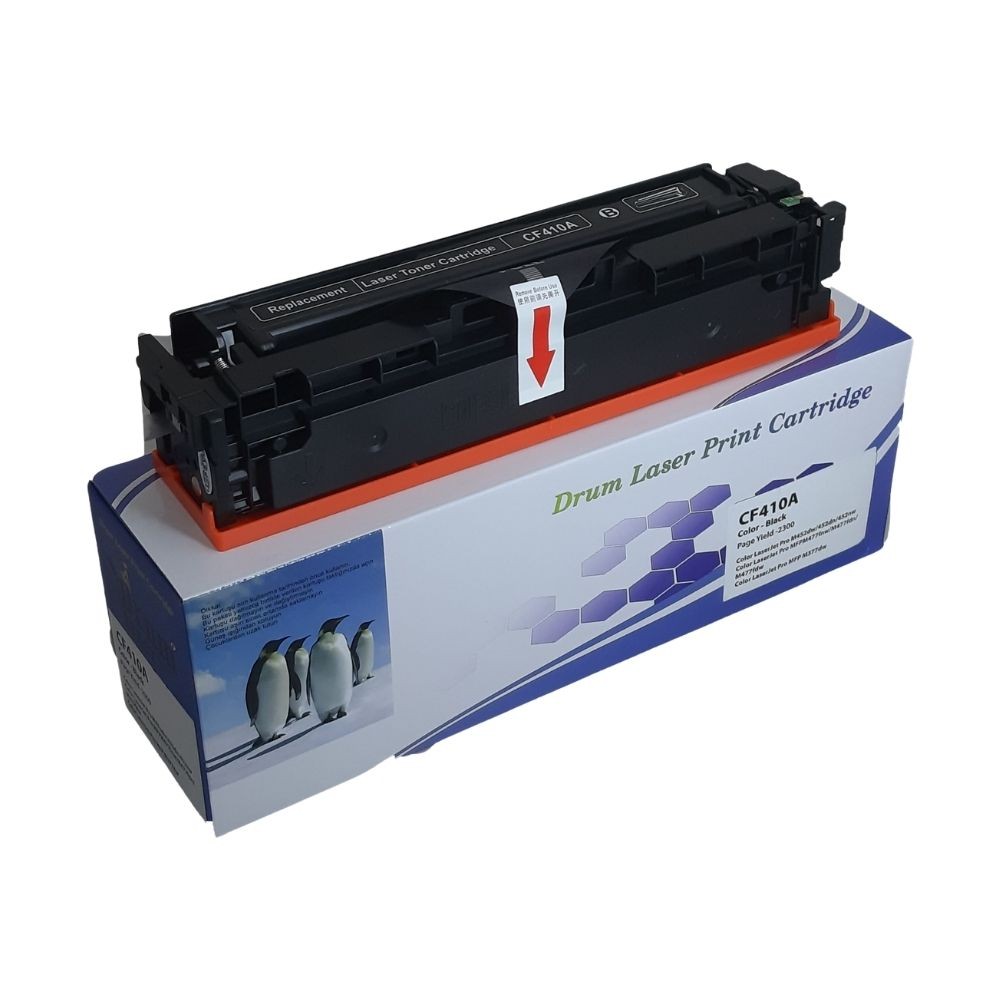 Tex Invest HP CF410A Toner Muadili siyah