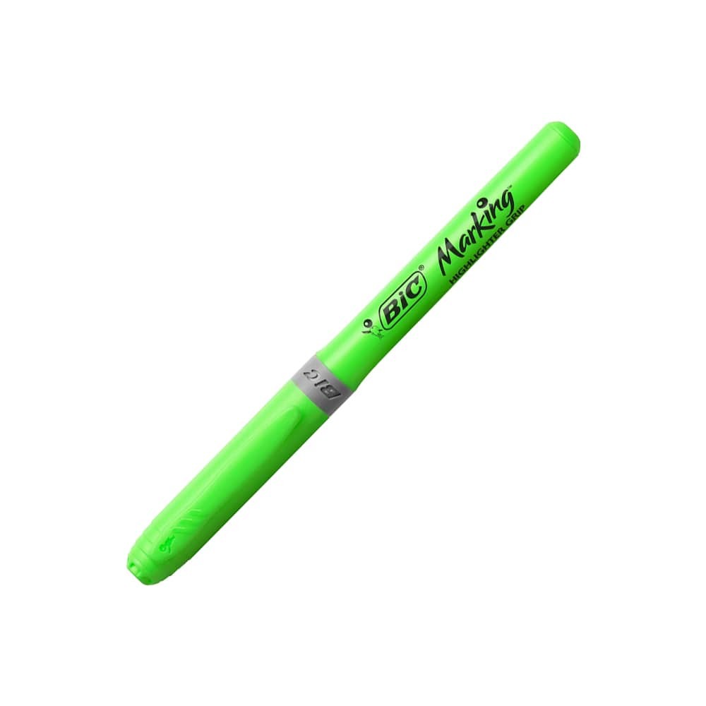 Bic Fosforlu Kalem Brite Liner Grip Kalem Tipi Yeşil