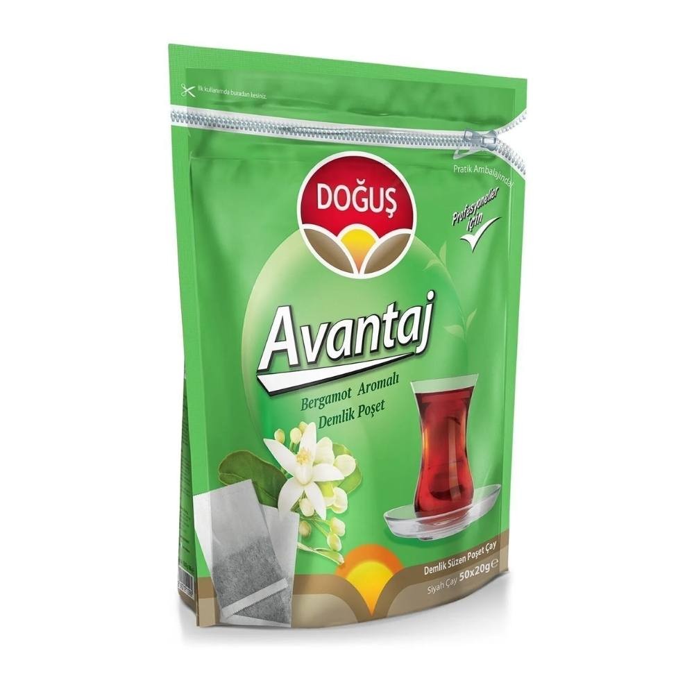 Doğuş Çay Avantaj Bergamot Aromalı Demlik Poşet 25x40 gr