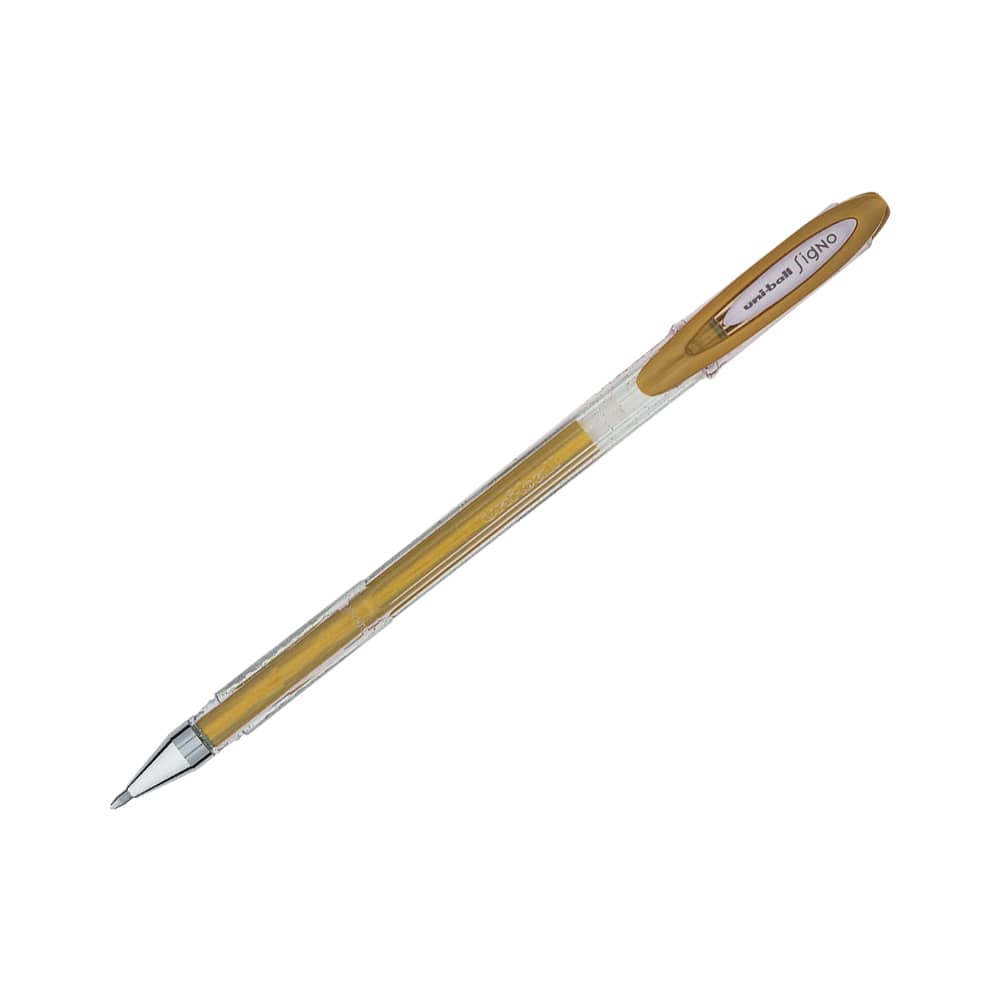 Uni-Ball Roller Kalem Signo Noble Metal 0.8 mm Gold