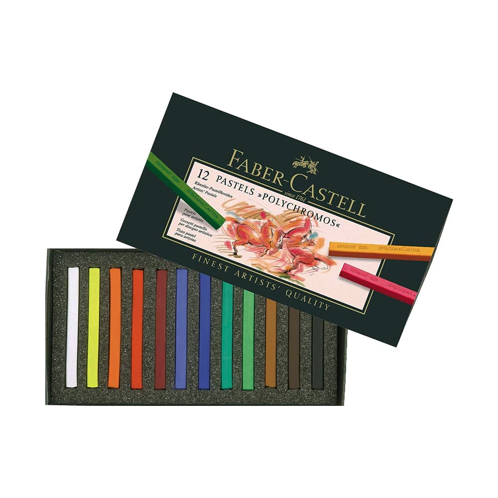 Faber-Castell Pastel Boya Polychromos 12'li