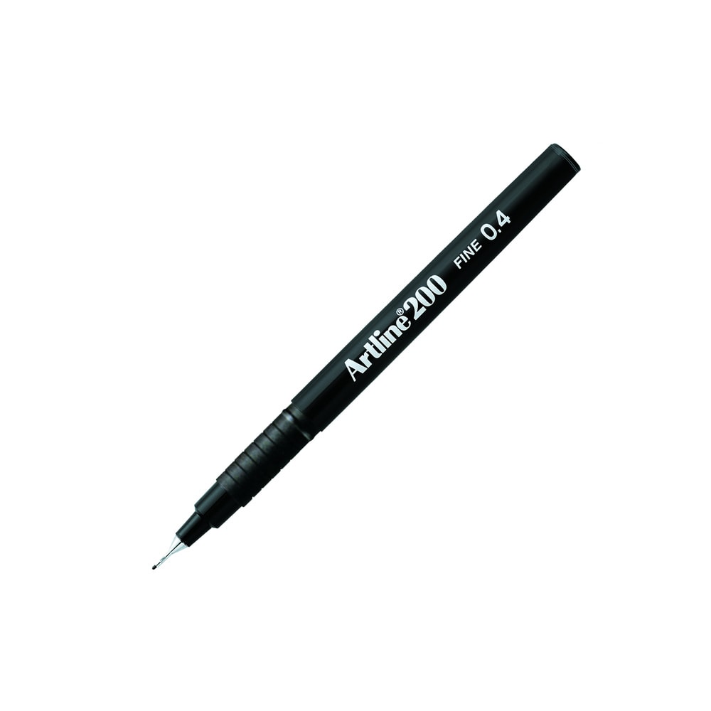 Artline 200 Yazı Kalemi Fineliner 0.4 mm Siyah
