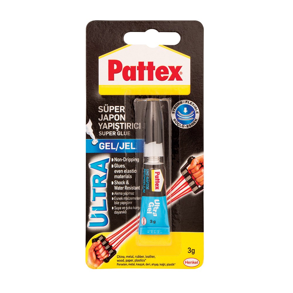 Pattex Jel Yapıştırıcı Japon Süper Ultra 3 gr