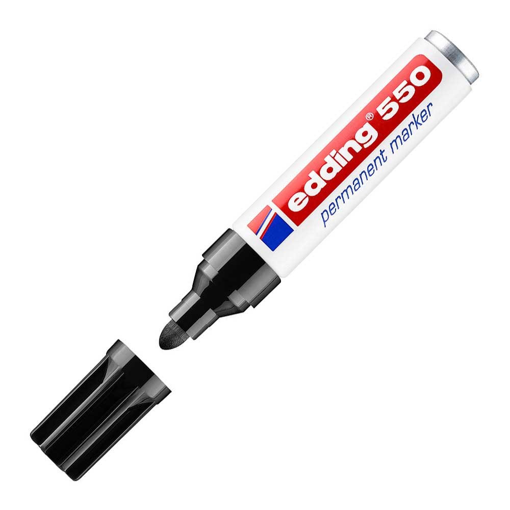 Edding Permanent Markör Yuvarlak Uç Siyah