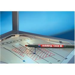 Edding Asetat Kalemi 1-3 mm Yeşil
