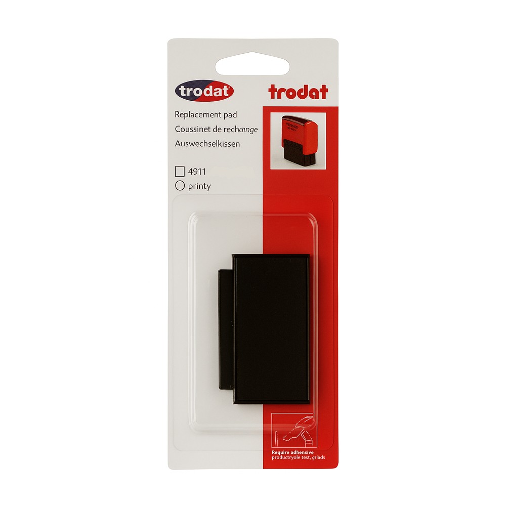 Trodat Otomatik Kaşe 38x14 mm Kırmızı
