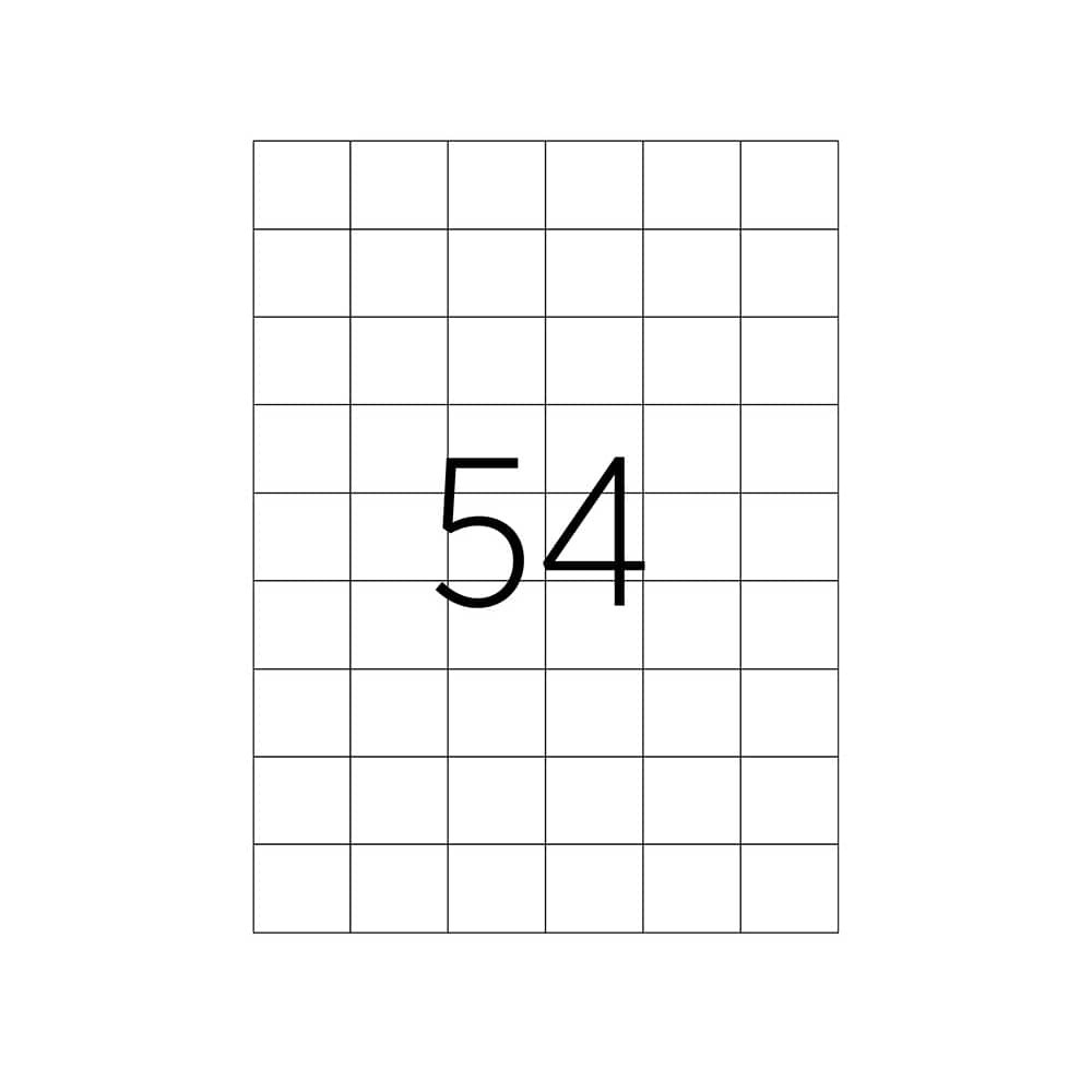 Tanex Laser Etiket 35x32 mm TW-2054