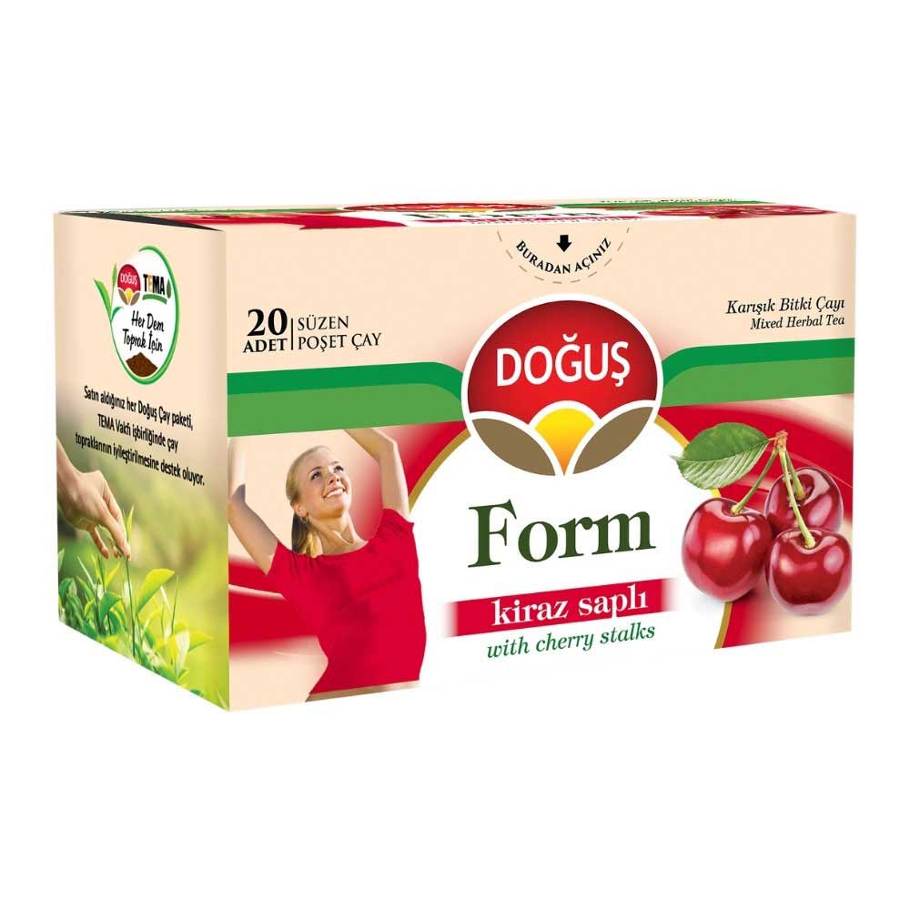 Doğuş Çay Bitki Çayı Kiraz Saplı Form 2 gr 20'li