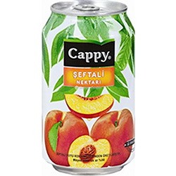 Cappy Şeftali Kutu 330 ml 12'li