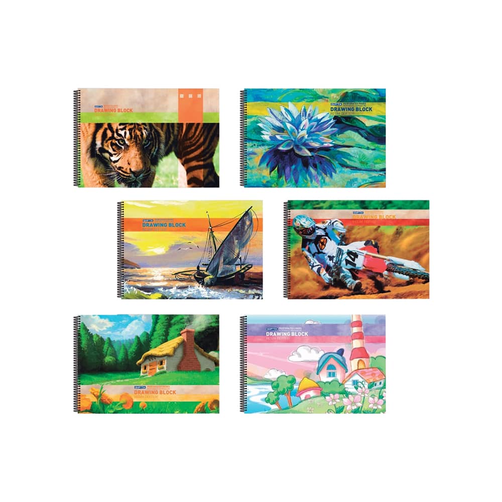 Gıpta Resim Defteri Spiralli 35x50 15 Yaprak