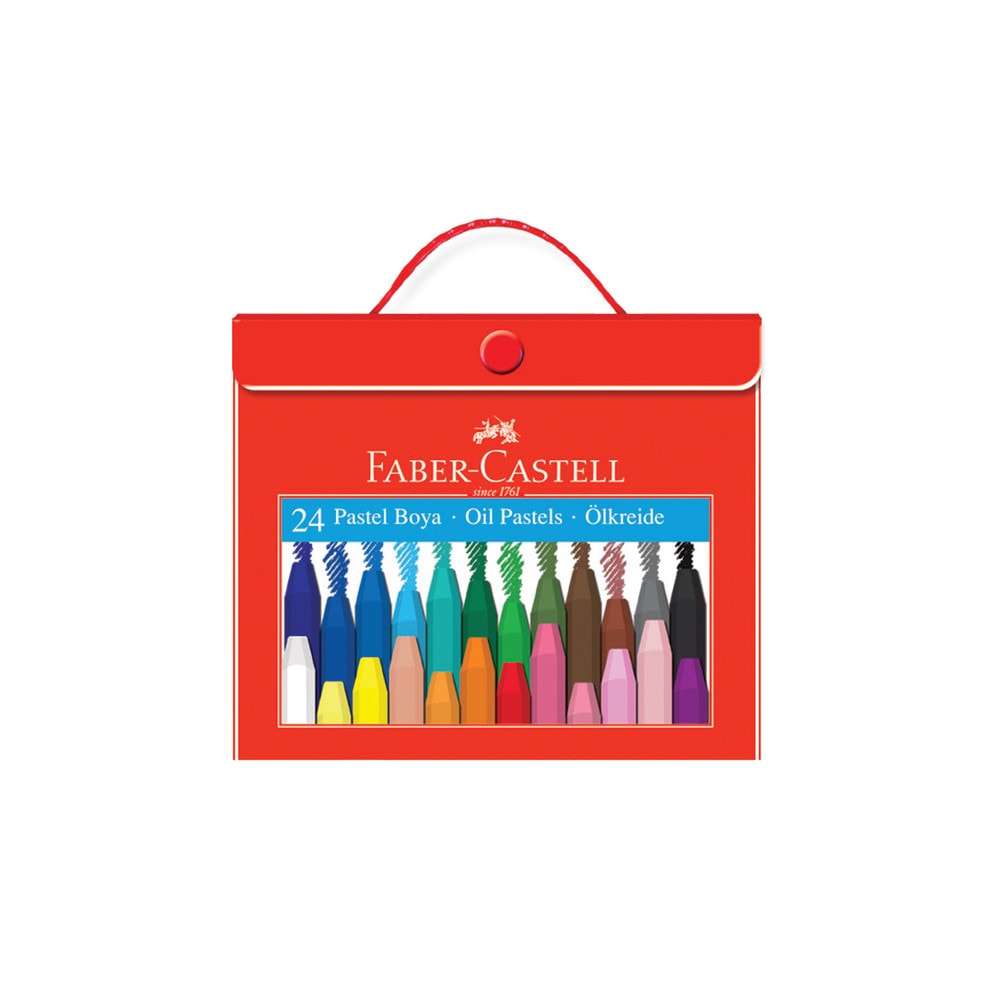 Faber-Castell Redline Çantalı Pastel Boya 24'lü
