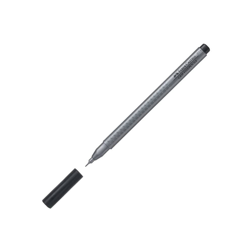 Faber-Castell Keçeli Kalem Finepen Grip 0.4 mm Siyah