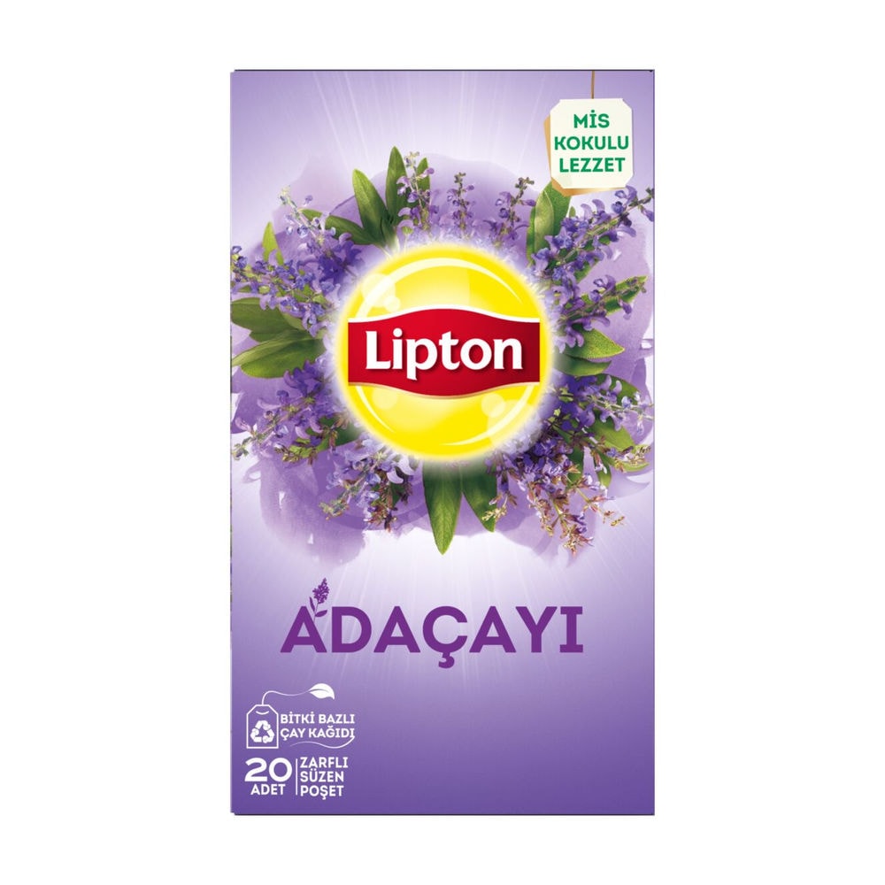 Lipton Adaçayı Bardak Poşet 20'li 1.5 gr