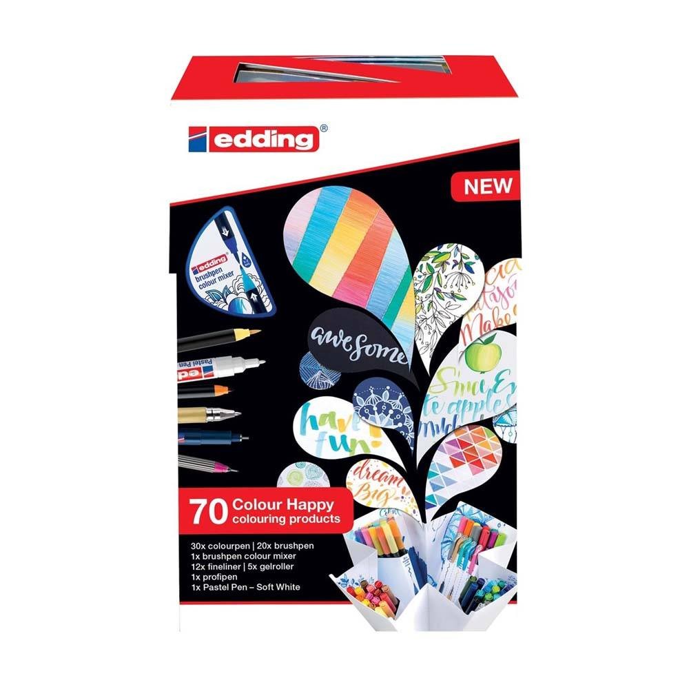 Edding Colour Happy Box 70'li Set