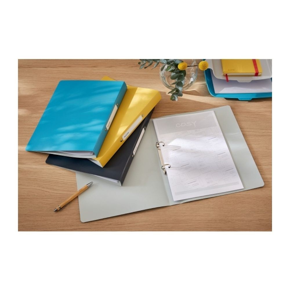Leitz Cosy 2 Halkalı Klasör Mavi
